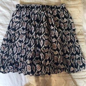 Patterned brandy Melville skirt